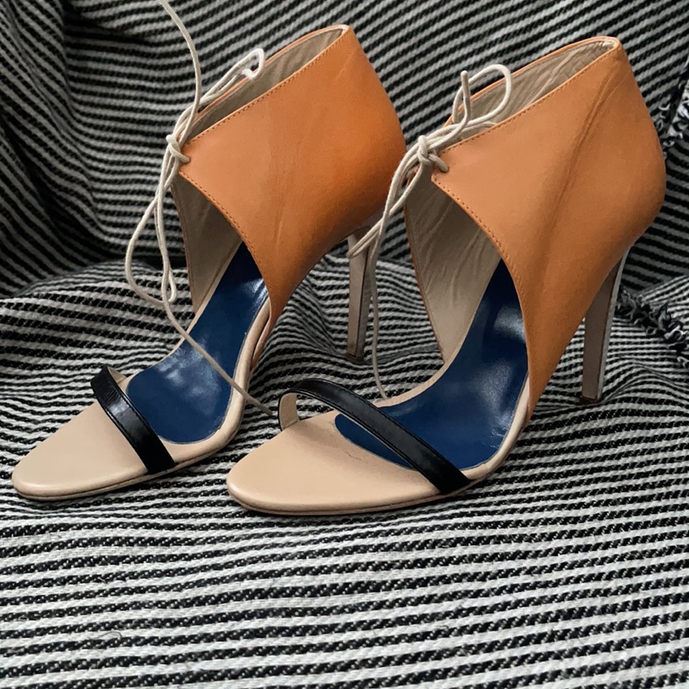 Tibi Stella Colorblock Sandals